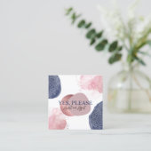 Yoga Assist Cards Telefonnummerkarte (Stehend Vorderseite)