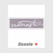 Yoga-Aufkleber Aufkleber (Blatt)