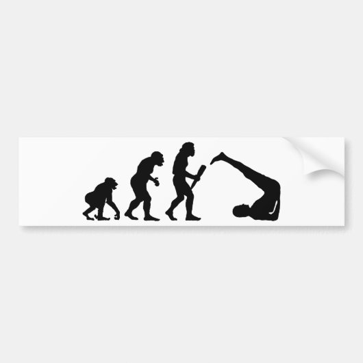 Yoga Autoaufkleber (Vorne)