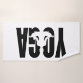 Yoga. Badehandtuch (Badehandtuch)