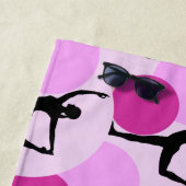 Yoga-Badetuch Strandtuch (Beispiel)