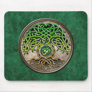 Yoga-Baum des Lebens Mousepad