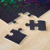 Yoga-Baum Friedensregenbogen Puzzle (Seite)