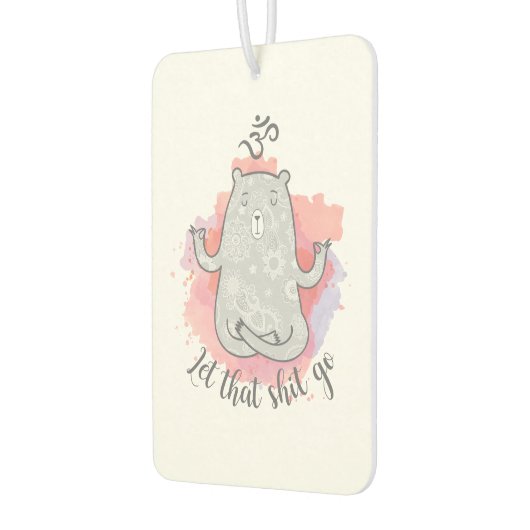 Yoga Bear Autolufterfrischer (Links)