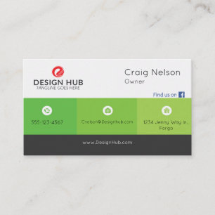 Yoga-berufliche Visitenkarte