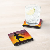Yoga Beverage Coaster Getränkeuntersetzer (Rechte Seite)