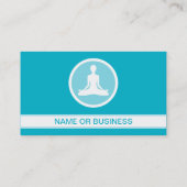 YOGA-Blase Visitenkarte (Rückseite)