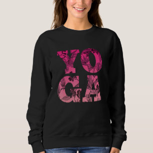 Yoga Blume Namaste Meditation Buddhismus Chakra Ma Sweatshirt
