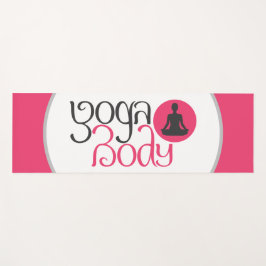 Yoga Body mit Yoga Pose Graphic Yogamatte