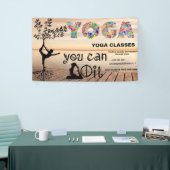 Yoga boho Mediator Heiler Banner (Messeveranstaltung)