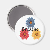 Yoga Breathe Magnet (Vorderseite/Rückseite)