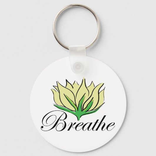 Yoga Breathe Schlüsselanhänger (Vorderseite)