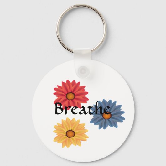 Yoga Breathe Schlüsselanhänger (Vorderseite)