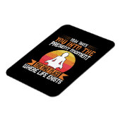 Yoga bringt Sie zum einzigen Ort, an dem das Leben Magnet (Linke Seite)