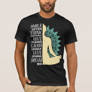 Yoga Buddhistischer Medizinstender Zen-Buddhismus T-Shirt
