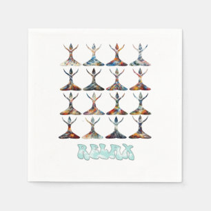 Yoga Buddies Serviette