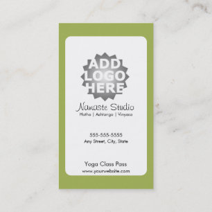 Yoga Business Card 10 Class Pass Treuekarte