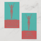Yoga Business Card 10 Class Pass Treuekarte (Vorne/Hinten)