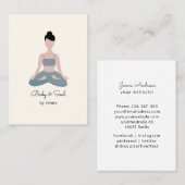 Yoga Business Card Visitenkarte (Vorne/Hinten)