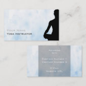Yoga Business Card Visitenkarte (Vorne/Hinten)