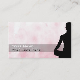 Yoga Business Card Visitenkarte