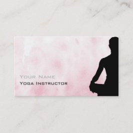 Yoga Business Card Visitenkarte
