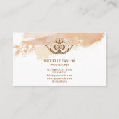 Yoga Business Visitenkarte (Rückseite)