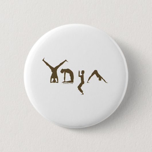 Yoga Button (Vorderseite)