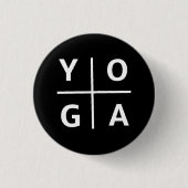 Yoga Button (Vorderseite)