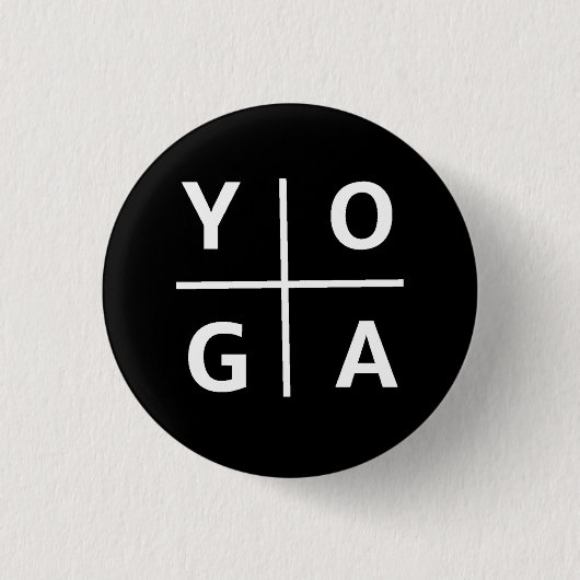 Yoga Button (Vorderseite)