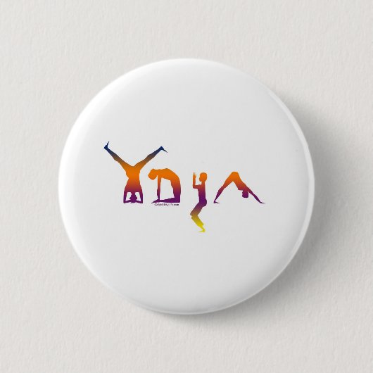Yoga Button (Vorderseite)