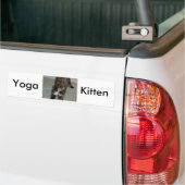Yoga Calico Cat Autoaufkleber (Auf Lkw)