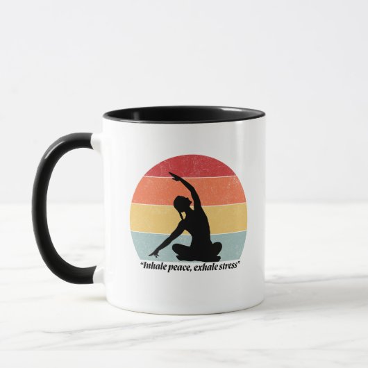 Yoga Calm & Nervous System Relaxation Tasse (Links)