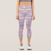 Yoga Capris – Gingham Orchard (Vorderseite)