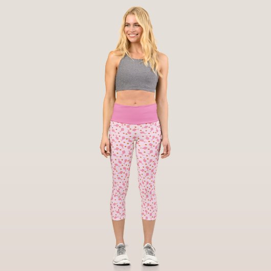 Yoga Capris, hochgeschliffen, XS (0-2) Capri Leggings (Vorderseite)