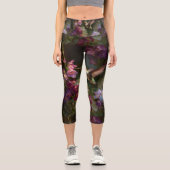 Yoga Capris, hochgeschliffen, XS (0-2) Capri Leggings (Vorderseite)