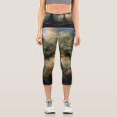 Yoga Capris, hochgeschliffen, XS (0-2) Capri Leggings (Vorderseite)