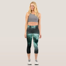 Yoga Capris, hochgeschliffen, XS (0-2) Capri Leggings