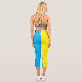 Yoga Capris, hochgeschliffen, XS (0-2) Capri Leggings (Rückseite)