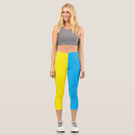 Yoga Capris, hochgeschliffen, XS (0-2) Capri Leggings (Vorderseite)