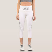 Yoga Capris, hochgeschliffen, XS (0-2) Capri Leggings (Vorderseite)