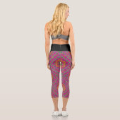 Yoga Capris, hochgeschliffen, XS (0-2) Capri Leggings (Rückseite)