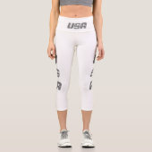 Yoga Capris, hochgeschliffen, XS (0-2) Capri Leggings (Vorderseite)