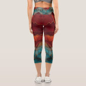 Yoga Capris, hochgeschliffen, XS (0-2) Capri Leggings (Rückseite)