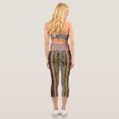 Yoga Capris, hochgeschliffen, XS (0-2) Capri Leggings (Rückseite)