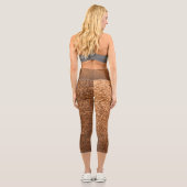 Yoga Capris, hochgeschliffen, XS (0-2) Capri Leggings (Rückseite)