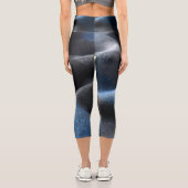 Yoga Capris, hochgeschliffen, XS (0-2) Capri Leggings (Rückseite)
