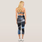 Yoga Capris, hochgeschliffen, XS (0-2) Capri Leggings (Rückseite)