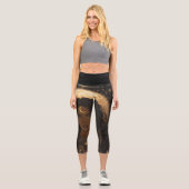 Yoga Capris, hochgeschliffen, XS (0-2) Capri Leggings (Vorderseite)