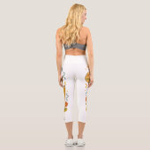 Yoga Capris, hochgeschliffen, XS (0-2) Capri Leggings (Rückseite)